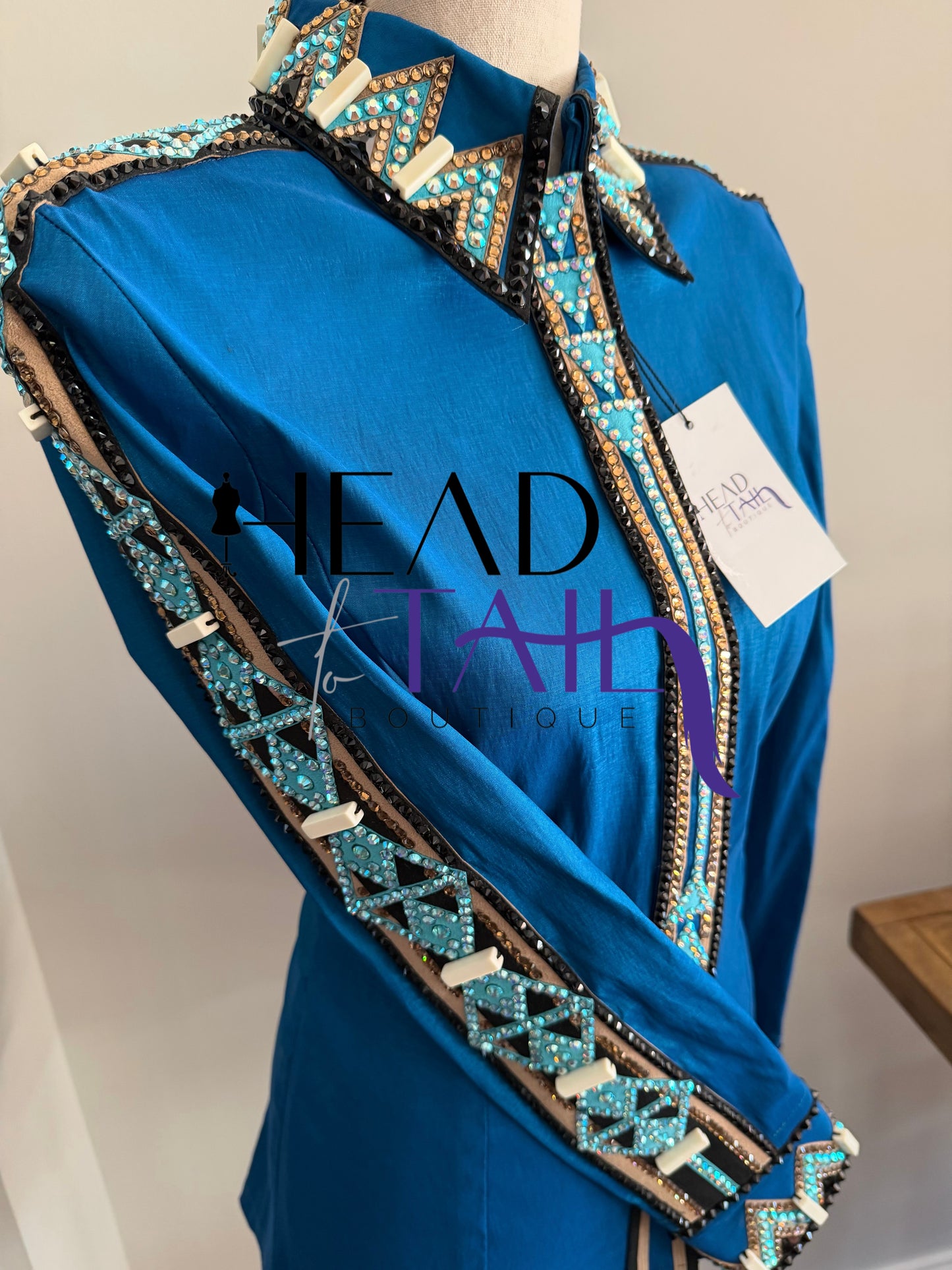 By Rachel Teal, Tan & Stone Day Shirt - Medium