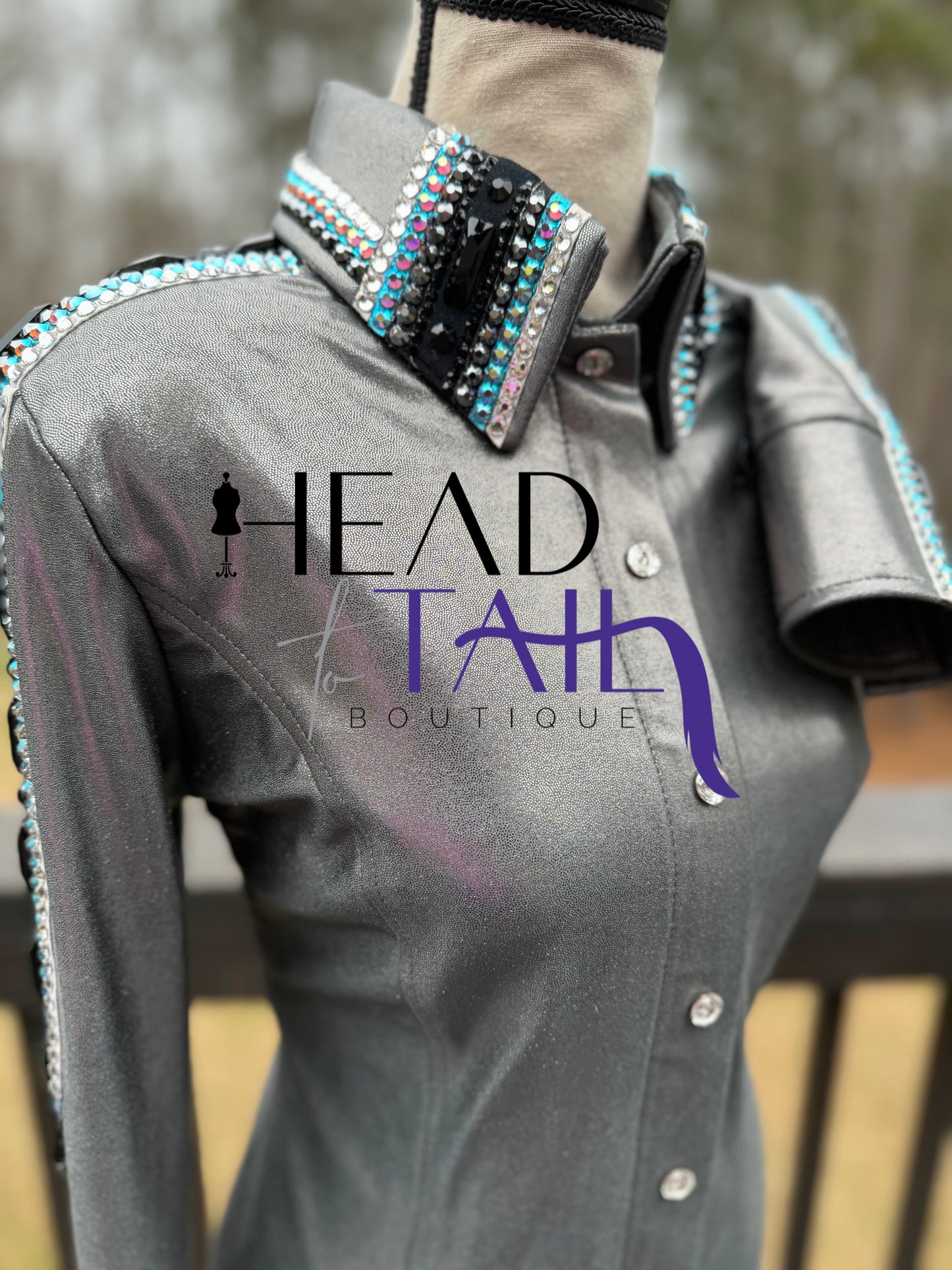 Kevin Garcia Originals Blue/Silver Metallic - Size 8