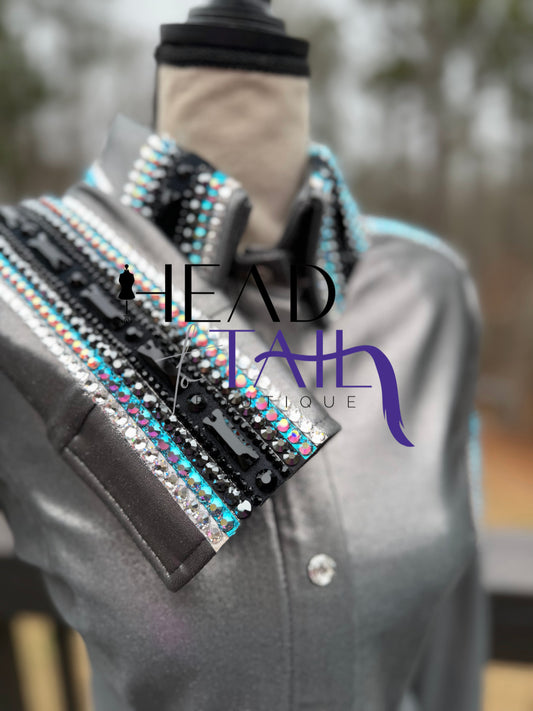 Kevin Garcia Originals Blue/Silver Metallic - Size 8