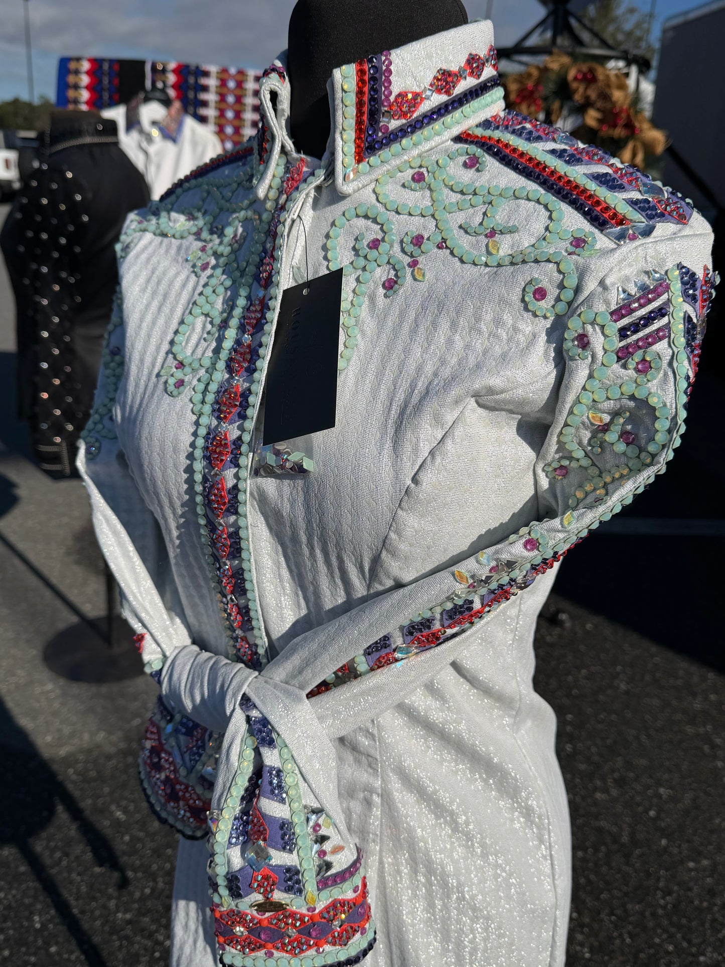 Housewear Show Clothing Silver, Mint & Purple  - Small/Medium