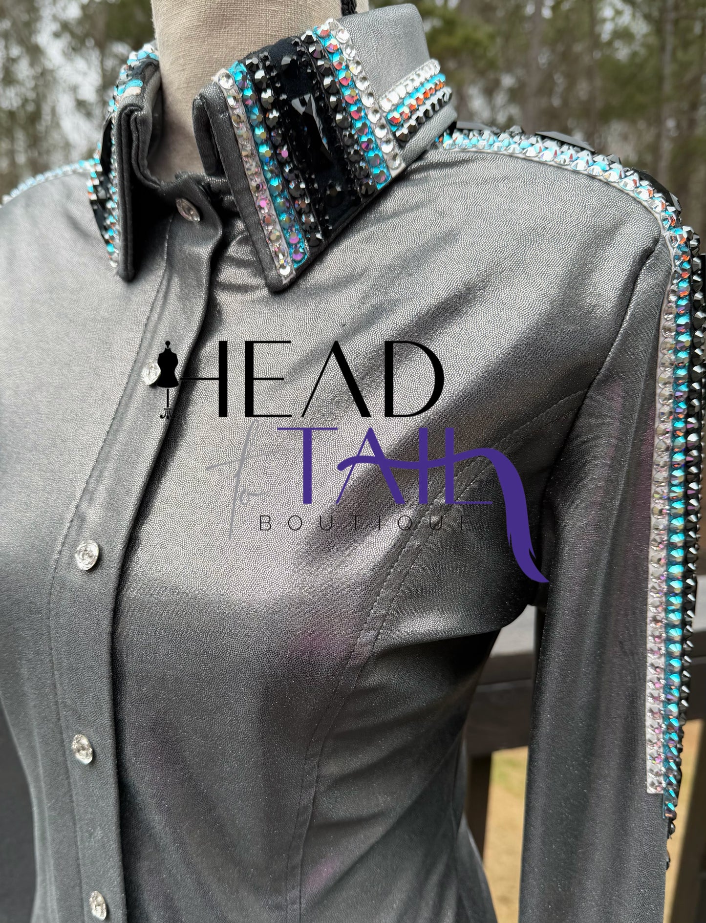 Kevin Garcia Originals Blue/Silver Metallic - Size 8