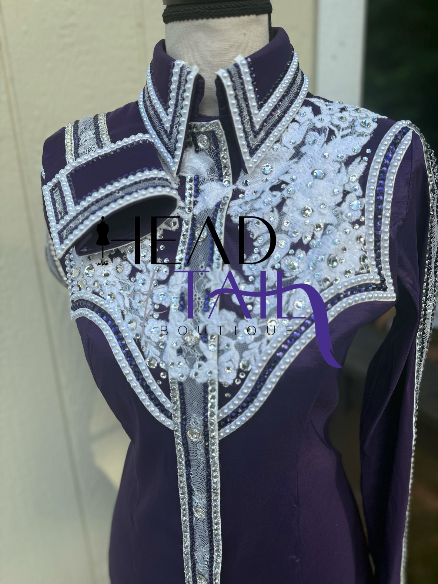 Kevin Garcia Originals Purple & Lace - Size 6
