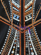 Load image into Gallery viewer, Dry Creek Designs Black, Copper &amp; White Jacket - YOUTH
