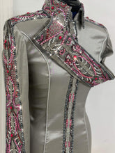 Load image into Gallery viewer, Unbridled Couture Silver &amp; Pink Full Sleeve - Small
