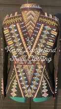 Load image into Gallery viewer, Kara Langeland Burgundy &amp; Gold Showmanship Jacket - Medium/Large
