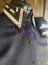 Load image into Gallery viewer, Kevin Garcia Originals Silver &amp; Black Day Shirt + Vest - Size 12/14
