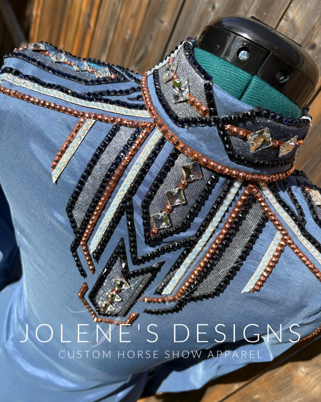 Jolene's Designs Steel Blue Day Shirt - X-Small