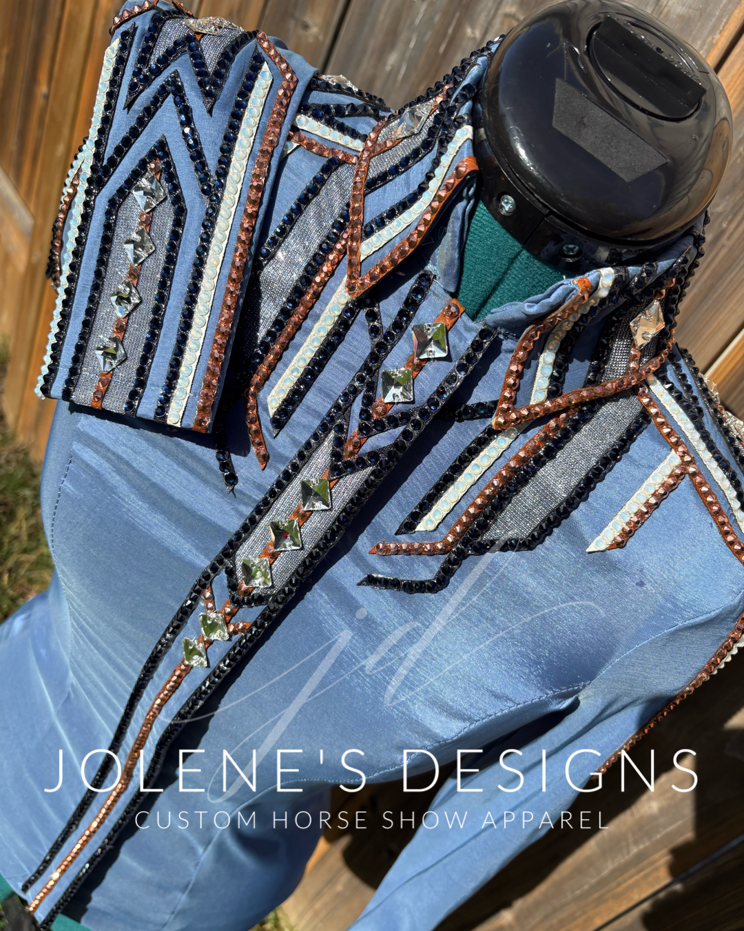 Jolene's Designs Steel Blue Day Shirt - X-Small