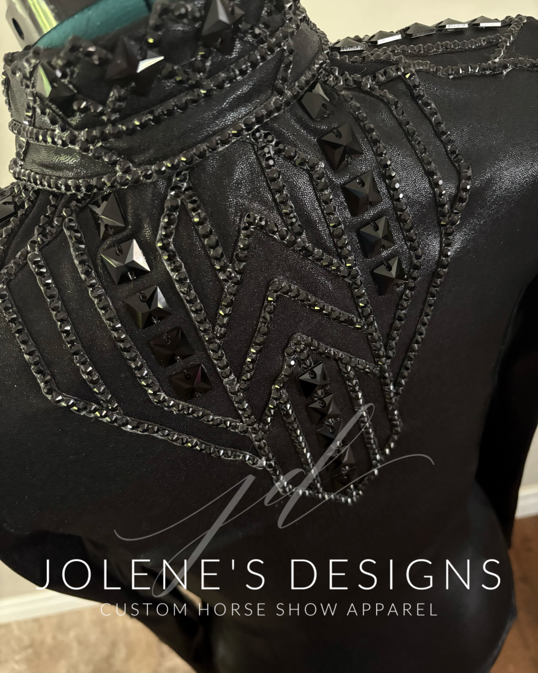 Jolene's Designs Black on Black Day Shirt - Small