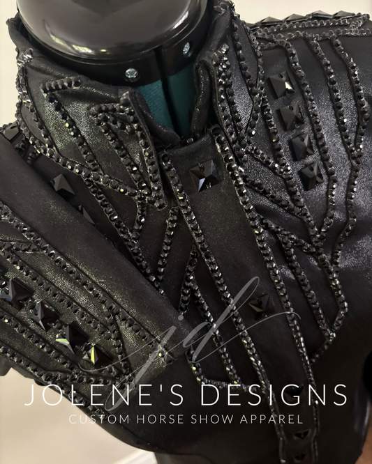 Jolene's Designs Black on Black Day Shirt - Small