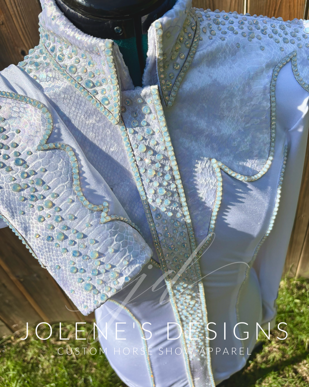 Jolene's Designs White Opal Day Shirt - Medium/Large