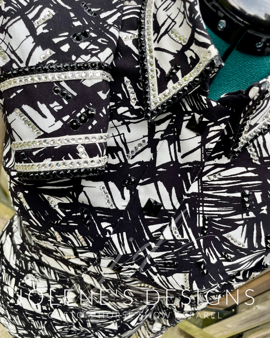 Jolene's Designs Black and White - Size Large