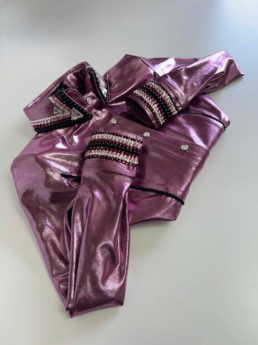 Kevin Garcia Originals Metallic Pink Rose - Size: 6