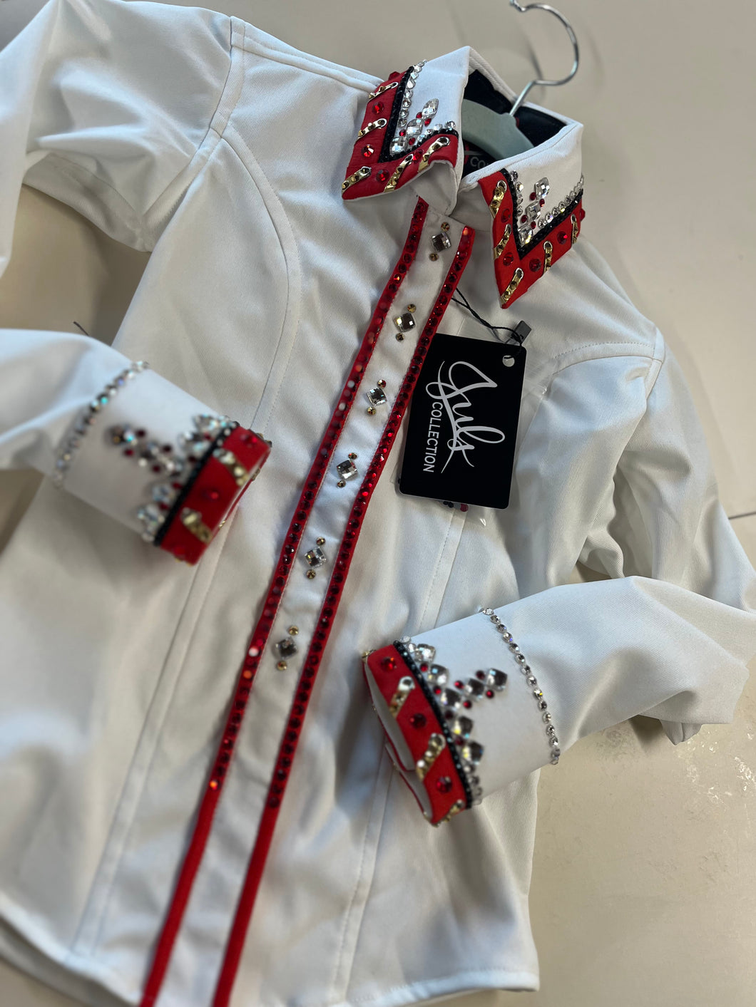 MINI Juls Collection White & Red Day Shirt