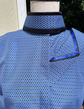 Load image into Gallery viewer, Black, Blue &amp; Navy Dots: 2 Collars - Size 36 (1)
