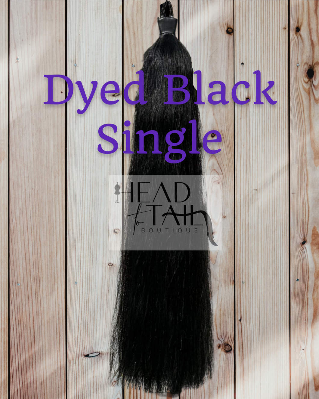 Dyed Black