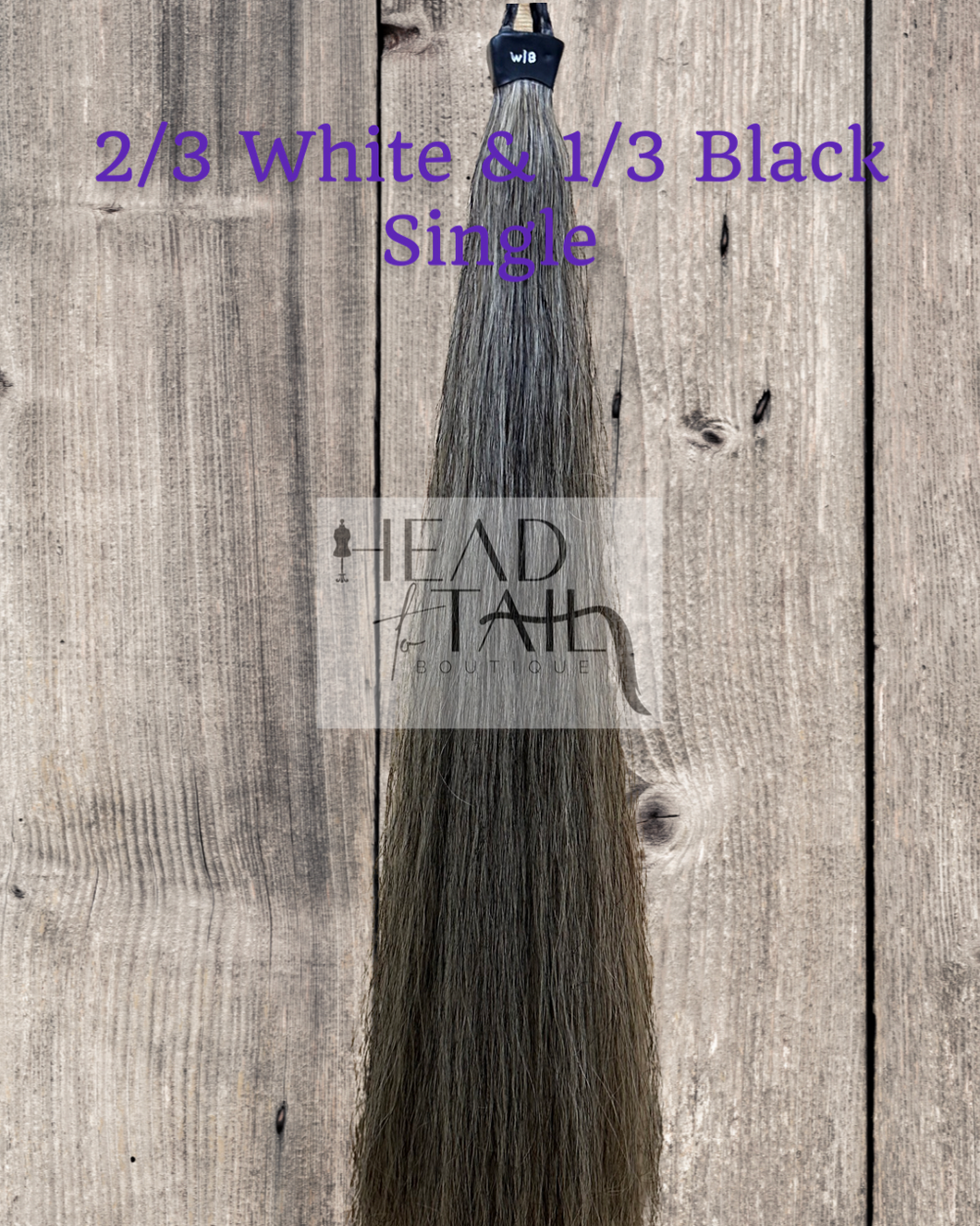 2/3 White & 1/3 Black - Light Grey