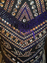 Load image into Gallery viewer, DDesigns Purple/Blue and Silver Vest and Day Shirt - Size 8
